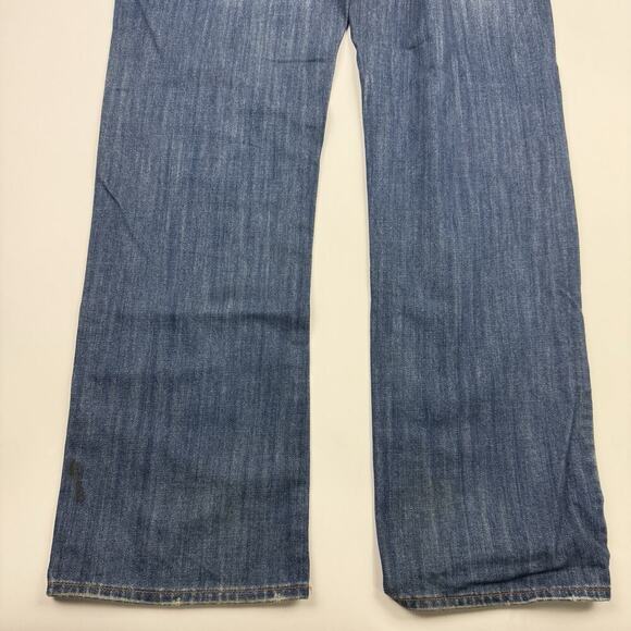 Lucky Brand Vintage Straight Denim Blue Jeans Tag Sz 34 (Actual 37x34) Cotton - Picture 10 of 15